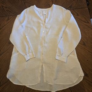 Sigrid Olsen Cream Blouse